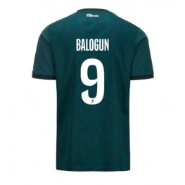 AS Monaco Folarin Balogun #9 Uit tenue 2024-25 Korte Mouw